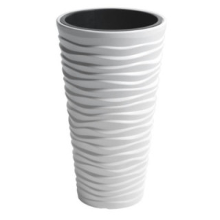 Doniczka Sand Slim 75cm biała DPSA400